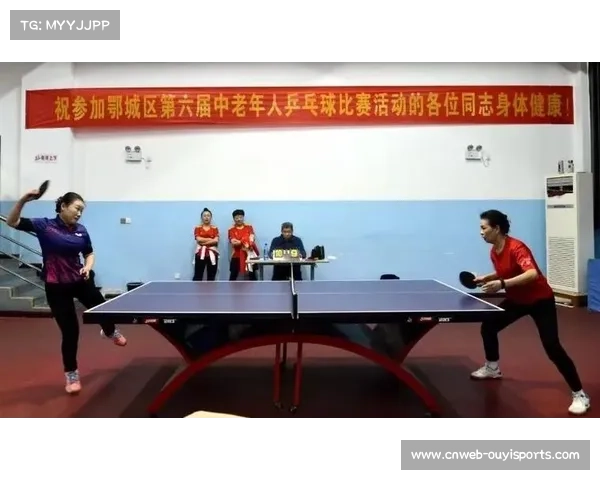群众赛事乒乓球赛，七旬老人组队参赛